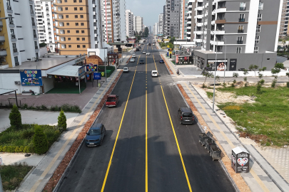 Mersin Büyükşehir Belediyesinden Mezitli'ye modern cadde