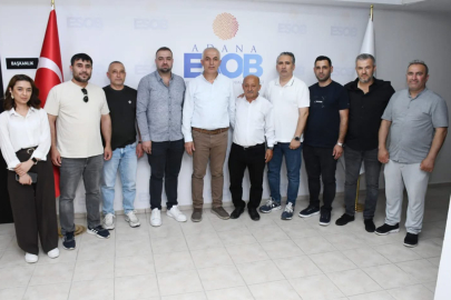 Yorgancılar Odası Başkanı Yahya Yılmaz’dan AESOB Başkanı Niyazi Göger’e hayırlı olsun ziyareti