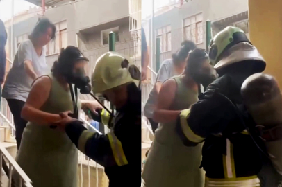 Adana’da korku dolu anlar: Hamile kadın ve küçük oğlu alevlerin arasından kurtarıldı
