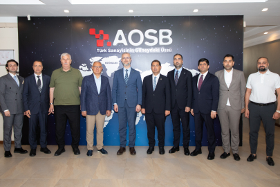 AOSB'de uluslararası temas: Ukrayna heyetinden Adana sanayisine yakın ilgi