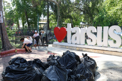 Mersin Büyükşehir'den Tarsus'ta çevre temizliği farkındalığı