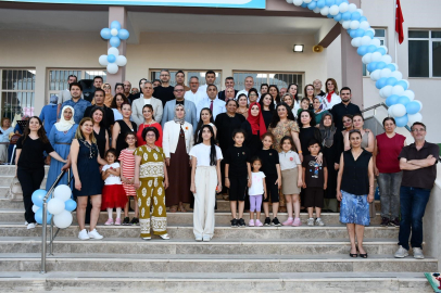 Mersin Silifke'de halk eğitimi kursiyerlerinin el emeği eserleri sergilendi