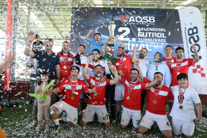 Adana Hacı Sabancı Organize Sanayi Bölgesi’nde futbol şöleni finalle taçlandı