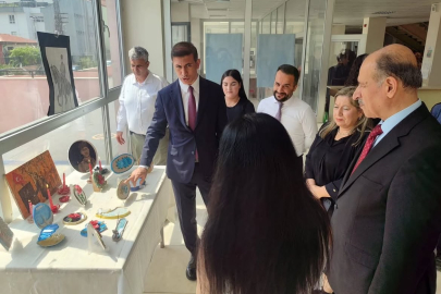 Şehit Kadir Kırbaç Kız Anadolu Lisesi’nin yıl sonu sergisi göz kamaştırdı
