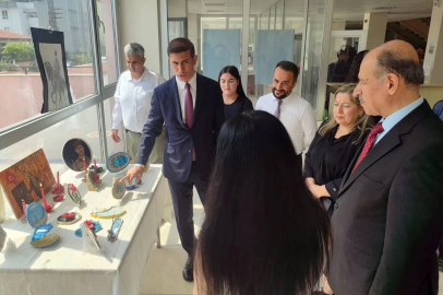 Şehit Kadir Kırbaç Kız Anadolu Lisesi’nin yıl sonu sergisi göz kamaştırdı