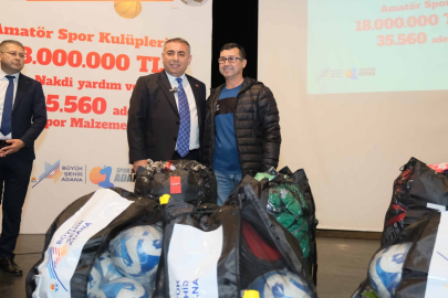 Adana Büyükşehir Belediyesi’nden amatör spor kulüplerinin gelişimine katkı sağlayacak adım