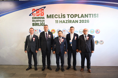 Çukurova Belediyeler Birliği’nde Bilal Uludağ yeniden başkan seçildi
