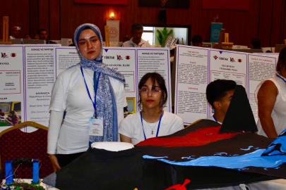 “Gökbörü” Yüreğir Bilim Şöleni’nde ziyaretçilerin ilgi odağı oldu