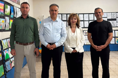 Şehit Emre Mücahit Topal İlkokulu’nda yıl sonu sergisi göz kamaştırdı