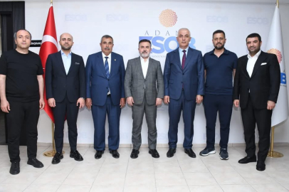 Tamer Dağlı’dan AESOB Başkanı Göger’e hayırlı olsun ziyareti