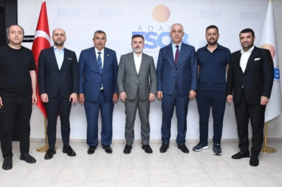 Tamer Dağlı’dan AESOB Başkanı Göger’e hayırlı olsun ziyareti