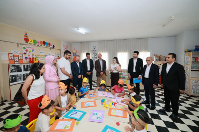 Yüreğir’de çocuk gelişimine yönelik sosyal proje incelendi