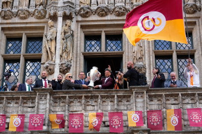 Galatasaray'ın 26. şampiyonluğunun coşkusu Belçika'da yaşandı