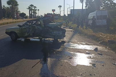 Tarsus'ta zincirleme trafik kazası: 1 ölü