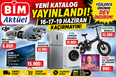 BİM'e DJI Drone Geliyor! 16-19 Haziran BİM Aktüel Kataloğu Yayınlandı!