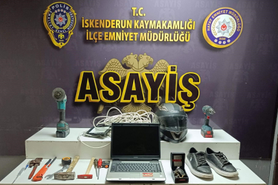 Hatay’da 6 hırsızlık olayına karışan 4 kişi tutuklandı