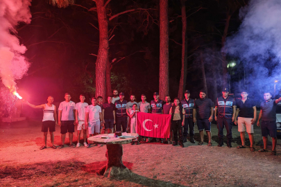Jandarma ekiplerine kavga ihbarlı sürpriz kutlama