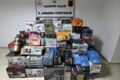 Gaziantep’te kaçakçılığa darbe: 2,1 Milyon TL’lik ürün ele geçirildi