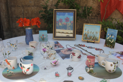 Ramazanoğlu Medresesi’nde “Hayata Köprü Sanat Projesi” sergisi açıldı