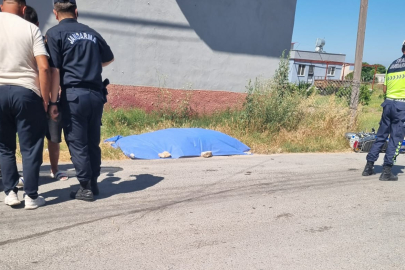 Tırla çarpışan motosikletin sürücüsü hayatını kaybetti