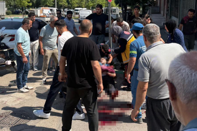 Bursa'da park yeri kavgasında kan aktı! Baba ve oğlu bıçaklandı