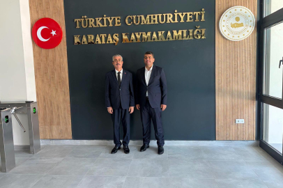 Hatay’da görev değişimi: Başkan Karataş'tan Vali Yardımcılığı görevine atanan Aktan’a anlamlı ziyaret