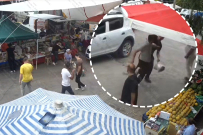 İzmir'de pazar yerinde korsan tezgah açmak isteyen şüpheli zabıta memurunu yaraladı
