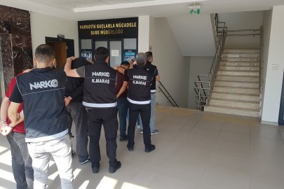Kahramanmaraş'ta 21 milyon liralık uyuşturucu operasyonu