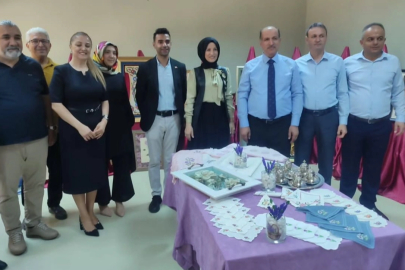 Samet Saraç Halk Eğitimi Merkezi’nde yıl sonu sergisi göz kamaştırdı