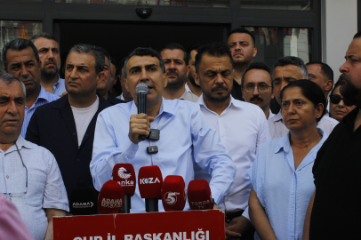 Tanburoğlu’ndan görevden alma kararına tepki: Adana CHP’nin en güçlü örgütlerinden biri