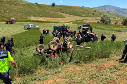 Tufanbeyli’de traktör kazası: 1 Ölü