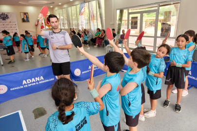 Adana Büyükşehir Belediyesi’nden yaz tatilini sporla değerlendirmek isteyen çocuklara büyük fırsat