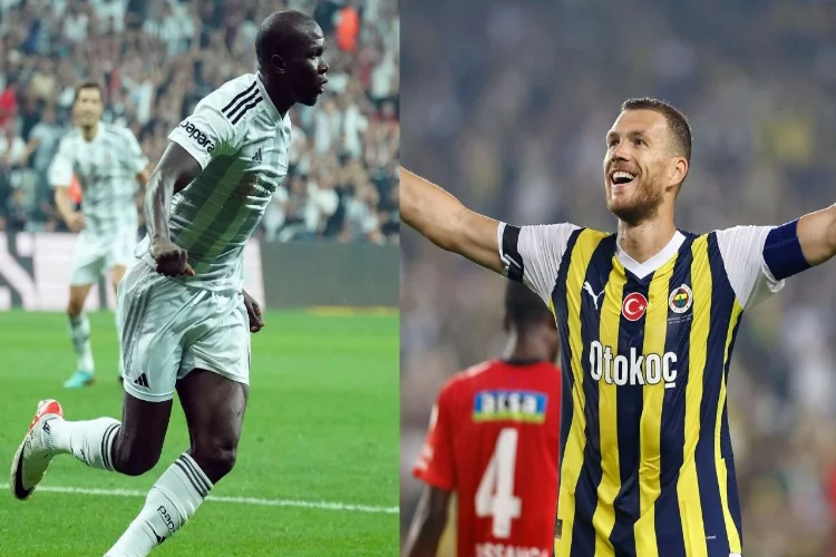 Fenerbahçe’de Dzeko, Beşiktaş’ta Aboubakar