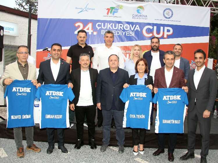 Adana'da 24. Çukurova Belediyesi Cup Tenis Turnuvası başladı 2