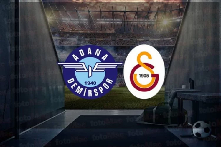 Adana Demirspor - Galatasaray maçı hangi kanalda ve saat kaçta yayınlanacak?