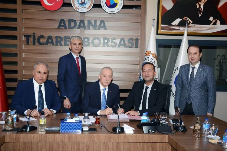 Adana Ticaret Borsası, Tarsus Ticaret Borsası ile "Kardeş Ticaret Borsa" protokolü imzaladı