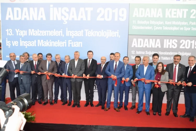 Adana 13. Kent, Isıtma  Soğutma ve İnşaat Fuarı açıldı