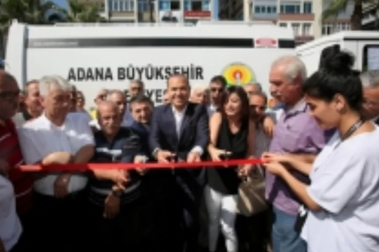 Adana Büyükşehir’in hizmet filosu güçlendi