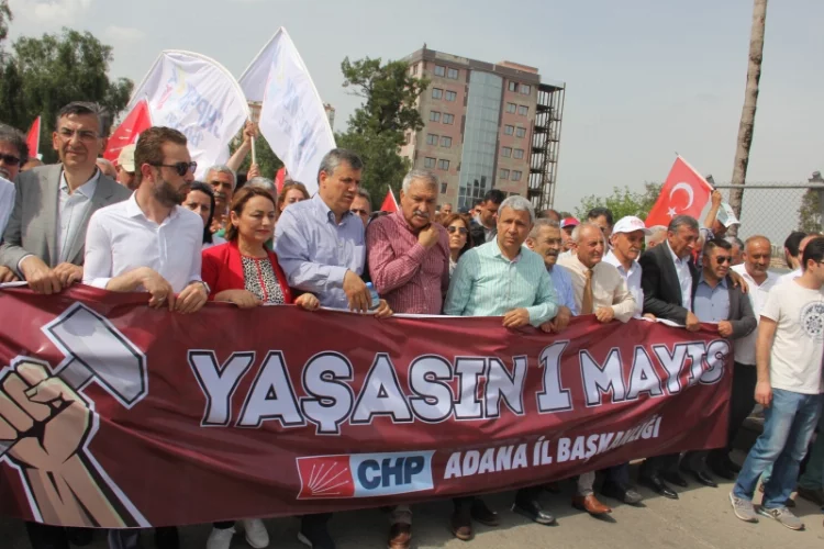 Adana’da 1 Mayıs coşkusu