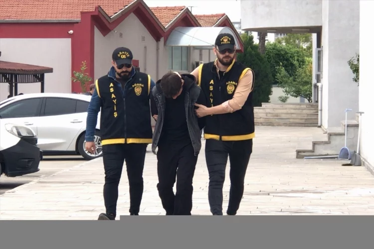 Adana'da 3 çocuğun parasını gasbedip bir kişiyi bıçaklayan zanlı tutuklandı