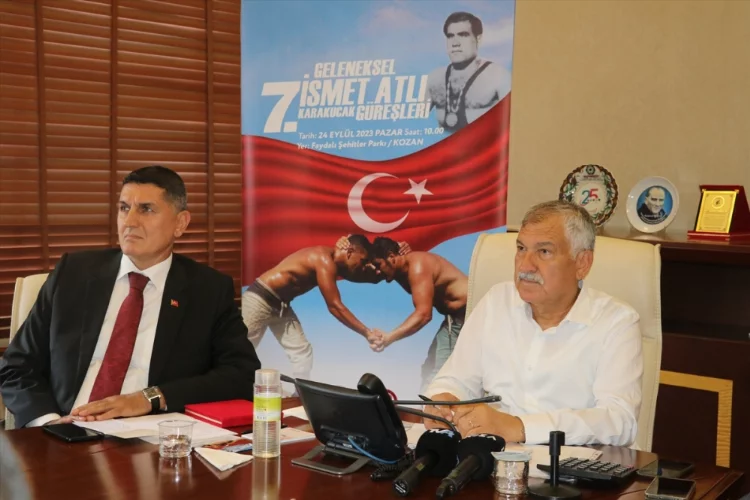 Adana’da 7. İsmet Atlı Karakucak Güreşleri 24 Eylül'de düzenlenecek