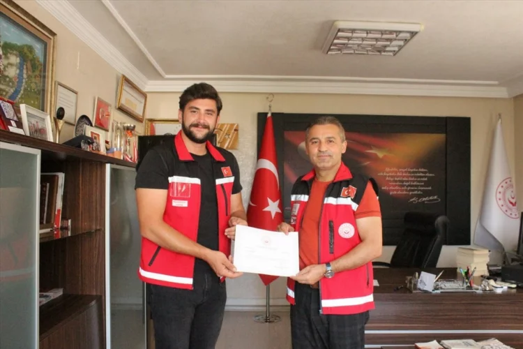 Adana'da psikososyal destek ekiplerine teşekkür belgesi verildi
