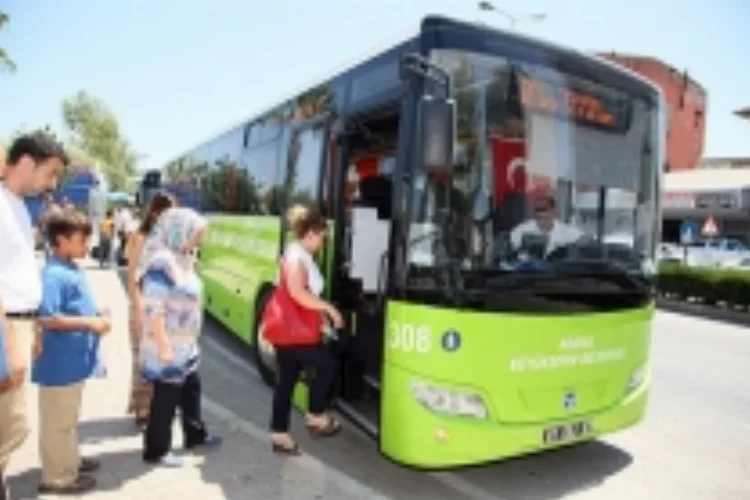 Adana’da toplu taşıma 15 Temmuz’da ücretsiz