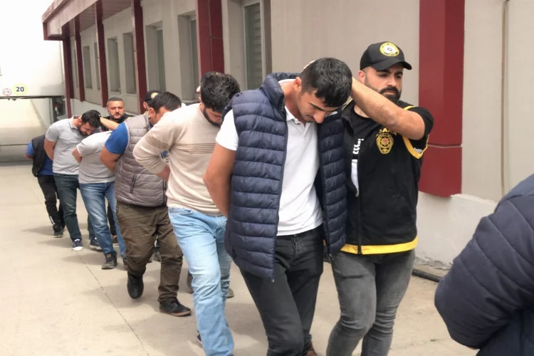 Adana merkezli "change" araç soruşturmasında 6 zanlı tutuklandı
