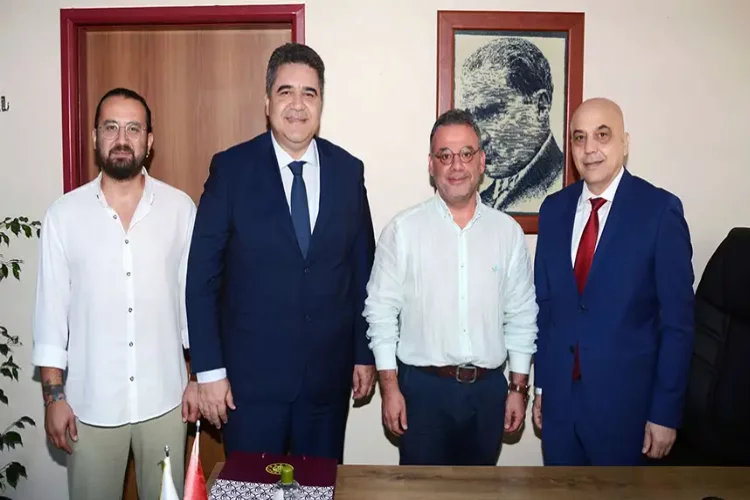 Adana Eczacı Odası'ndan Başhekim Prof. Dr. Murat Gündüz’e ziyaret