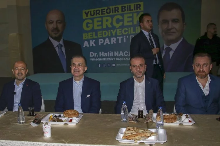 AK Parti Sözcüsü Ömer Çelik: Adana'ya mücevher siyaseti ve hizmetler getireceğiz