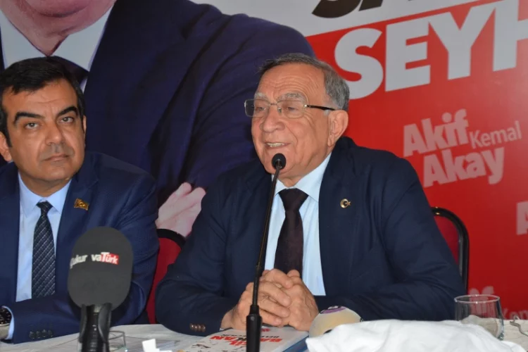 Akif Kemal Akay, Seyhan için projelerini açıkladı