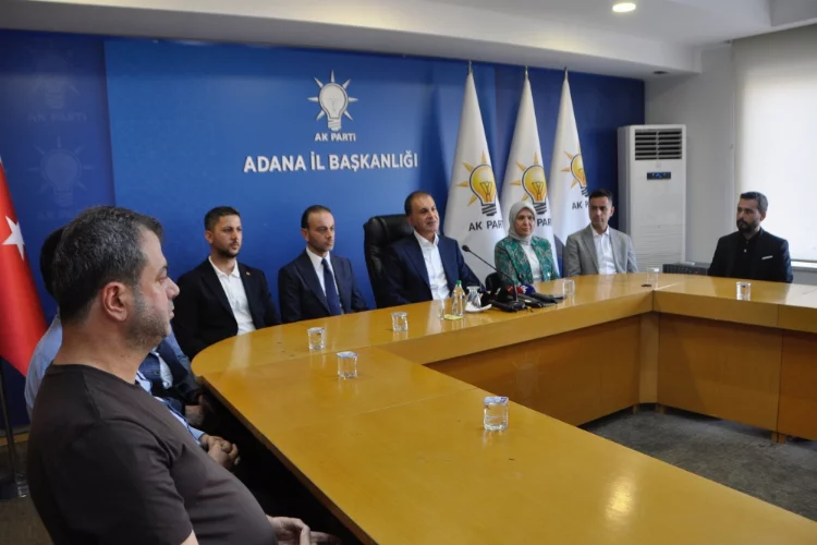 AK Parti Sözcüsü Ömer Çelik, Adana'da konuştu: