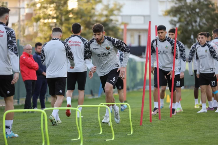 Alanyaspor, MKE Ankaragücü maçının hazırlıklarını sürdürdü