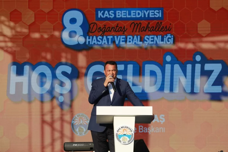 Antalya'da "8. Doğantaş Hasat ve Bal Şenliği" yapıldı